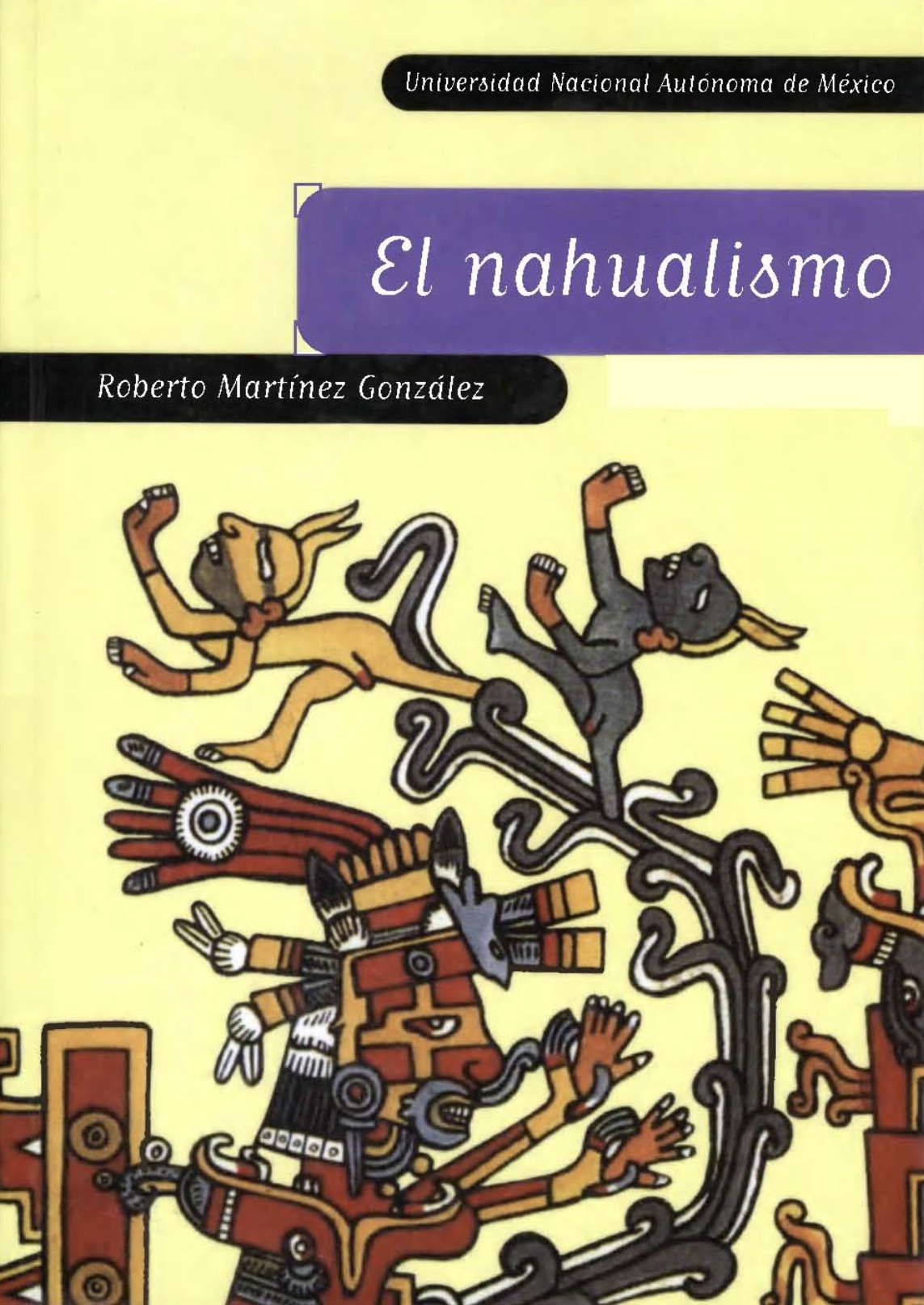 Portada del libro El nahualismo, de Roberto Martínez González